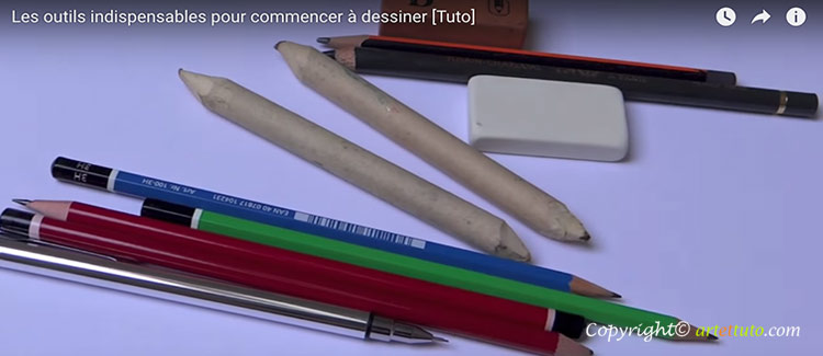 Quels sont les crayons indispensables pour dessiner?