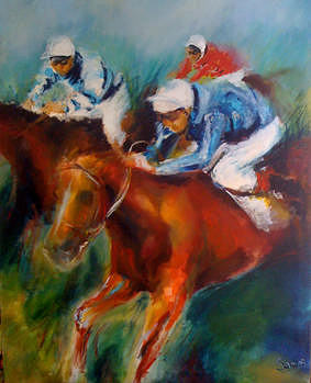 Peindre des chevaux à l'acrylique