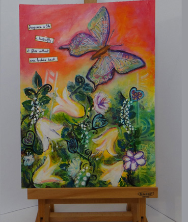 Le bonheur est comme un papillon