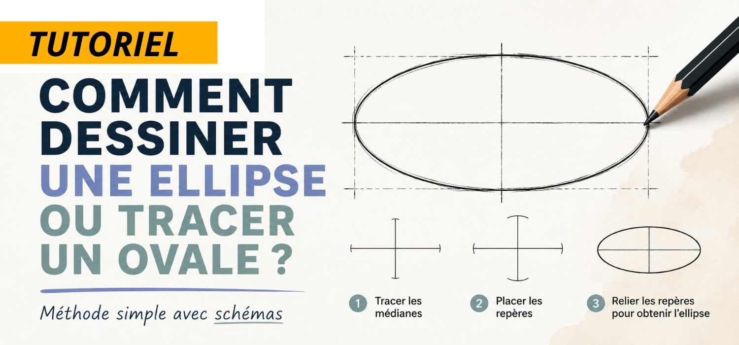 Comment dessiner un ovale ou Tracer une ellipse?