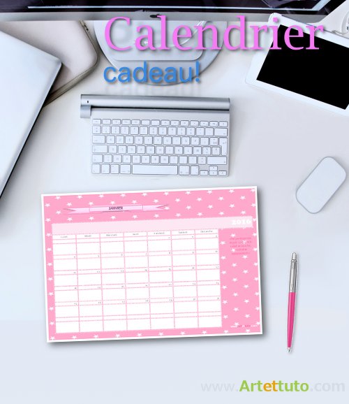 Calendrier à imprimer gratuitement
