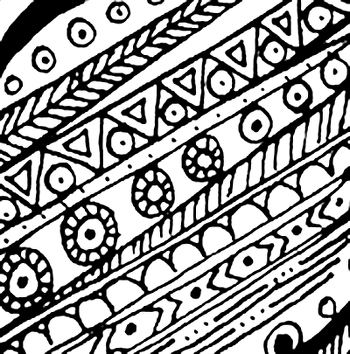 Comment faire un zentangle