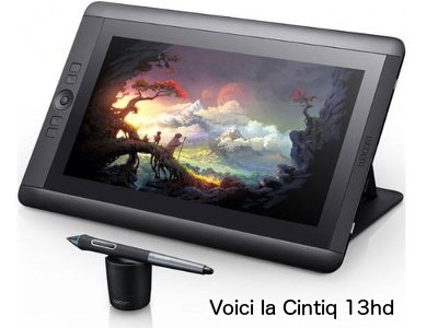 Cintiq 13hd explication