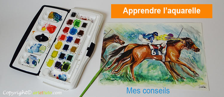 Apprendre l’aquarelle