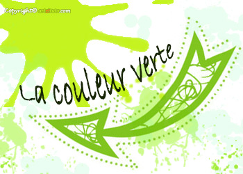 La couleur verte explication