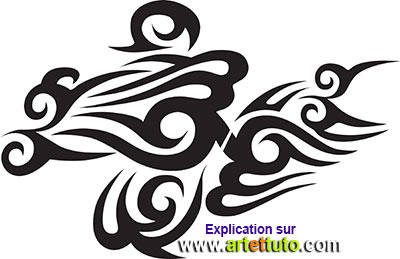 Model de traibal tattoo