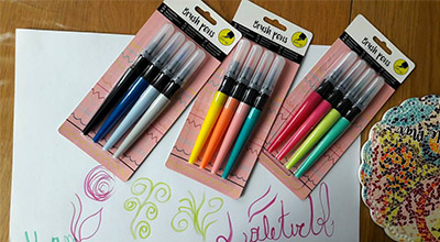 Les brush pens de chez action