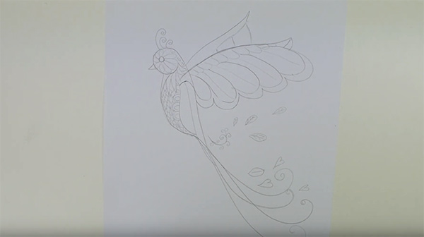 Comment dessiner un oiseau facilement