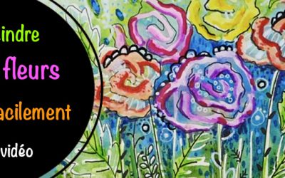 Comment réaliser une peinture florale très facilement