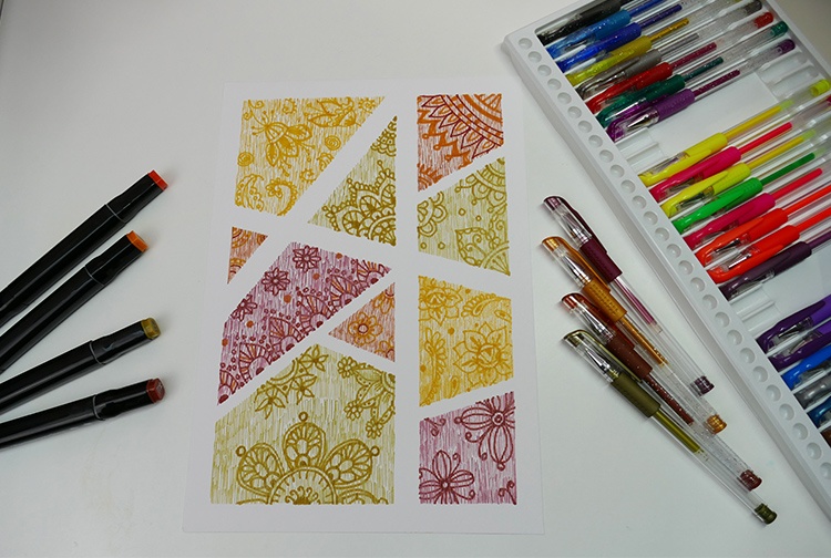 imitation gravure sur bois dessin facile a reproduire