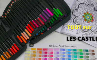 Coloriage : les Castle art supplies coffret de 120 couleurs