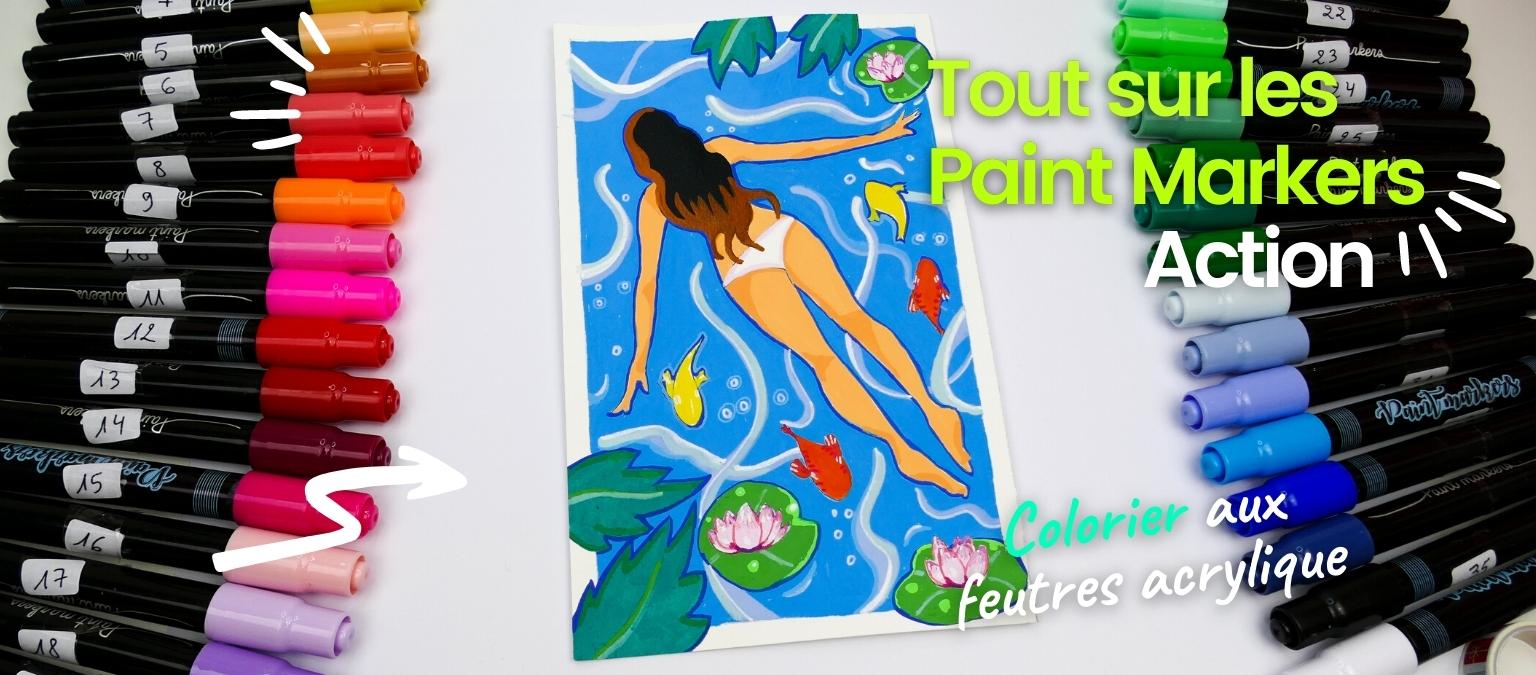 Tout sur les paint markers action