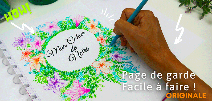 page de garde originale facile a faire