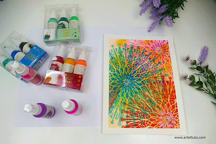 les acrylic spray action avis et test demonstration