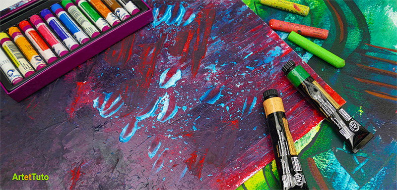 les pastels a lhuile et les techniques