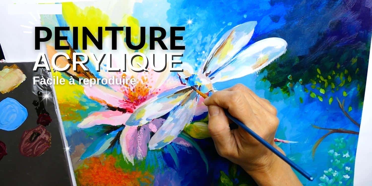 peinture acrylique technique alla prima