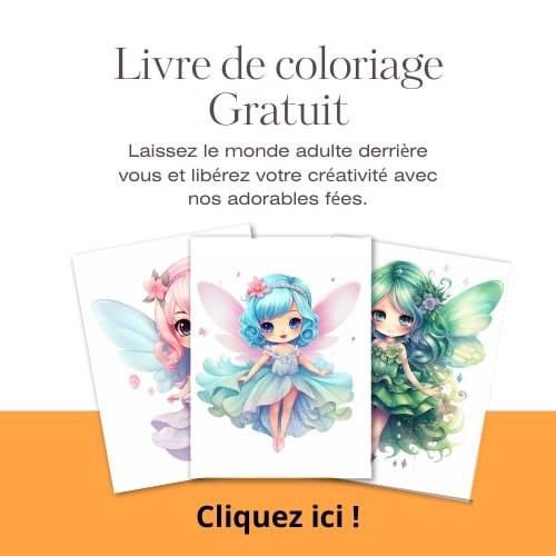 coloriage fee a imprimer