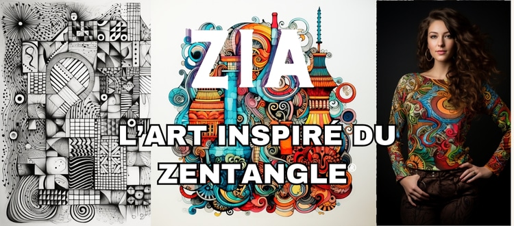 ZIA : L’Art Inspiré de la méthode Zentangle®
