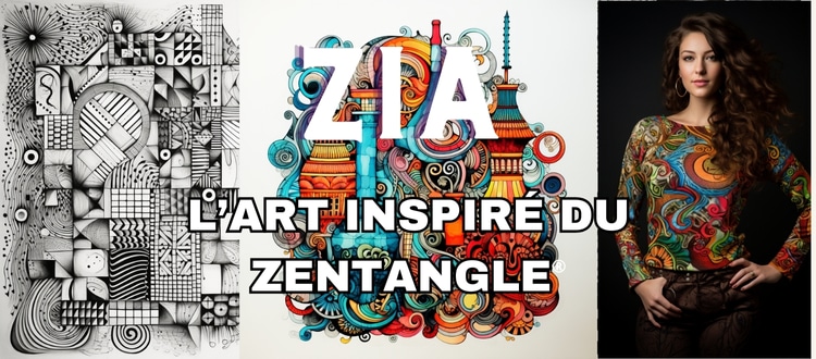 La difference entre zia et zentangle - l art inspire du zentangle