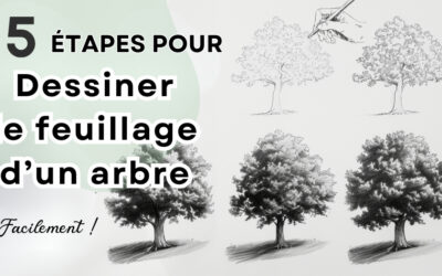 5 étapes pour dessiner le feuillage d’un arbre facilement