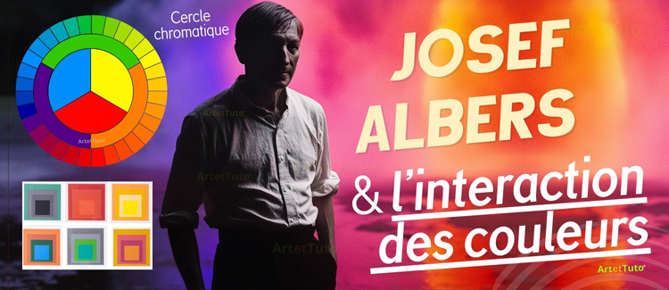 Josef albers cercle chromatique interactions des couleurs