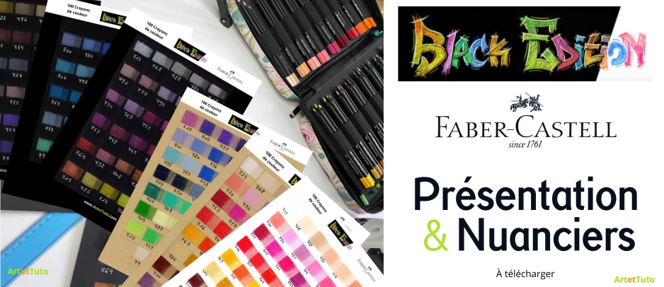 Tout sur les Faber-Castell Black Edition 100 + Nuanciers