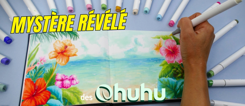 Coloriage aux feutres à alcool Ohuhu