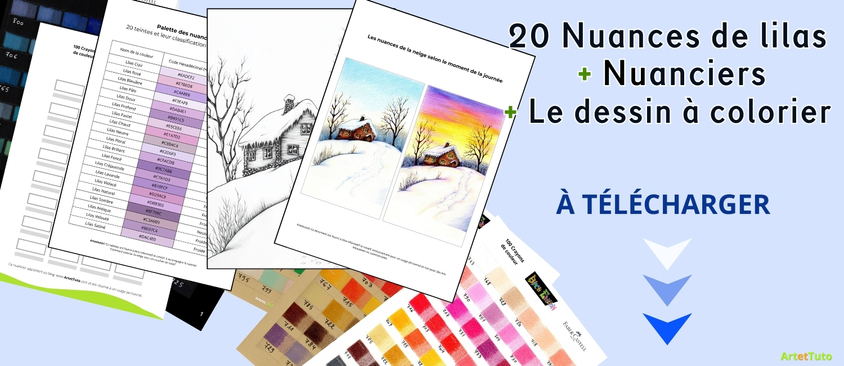 Comment colorier la neige