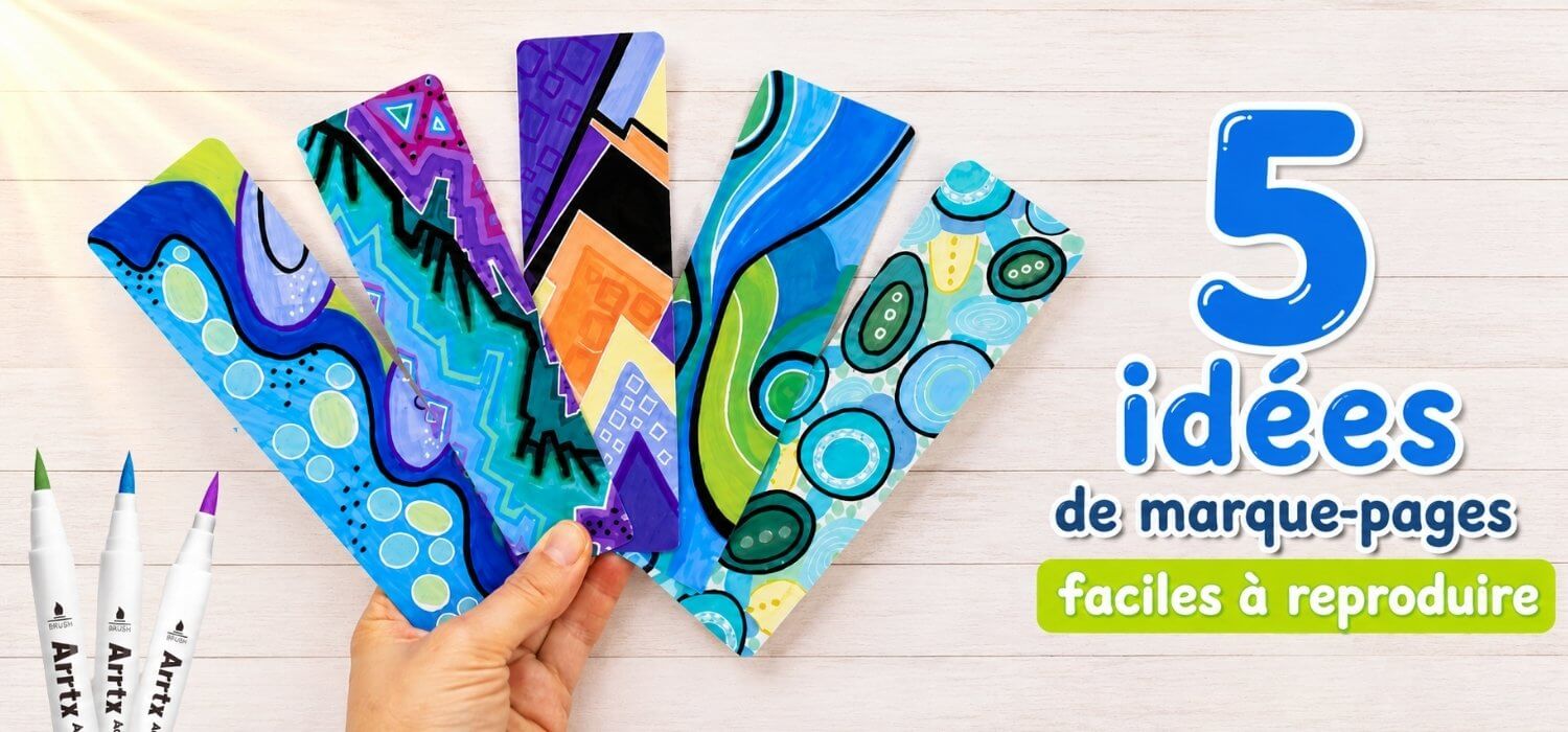 5 idées de marque-page faciles à reproduire