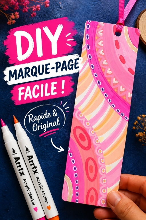 Marque page personnalise a fabriquer